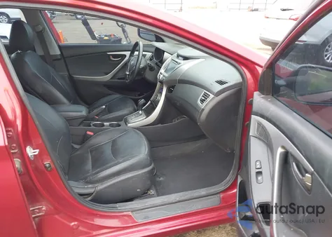 2013 Hyundai Elantra Limited from USA, damaged, VIN 5NPDH4AE4DH420963